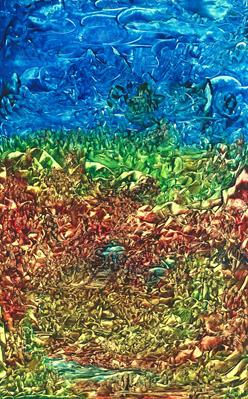 Zoom of Painting in Auction